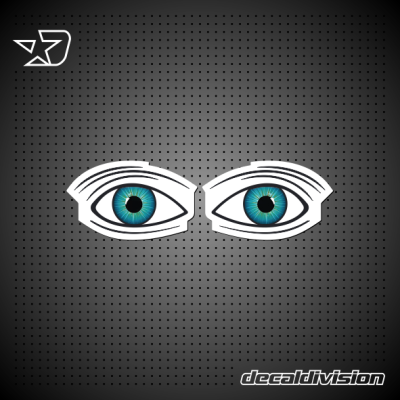 Shark Eyes Deterrent Sticker